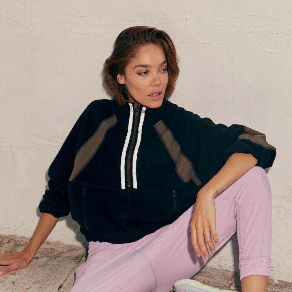 FP Movement by Free People So Fly Half Zip Crop Jacket